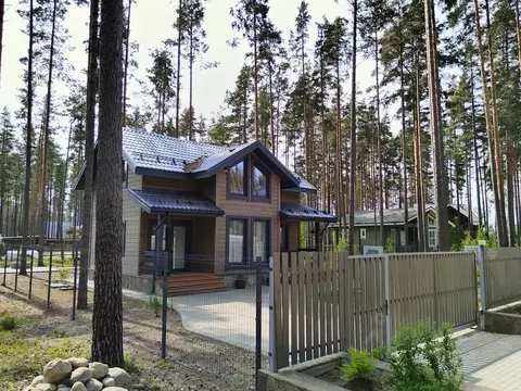 Дом в Ленинградская область, Выборгский район, Полянское с/пос, пос. ...