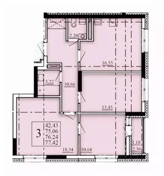 3-к кв. Башкортостан, Уфа Затон-Восточный жилрайон, Паруса жилой ...