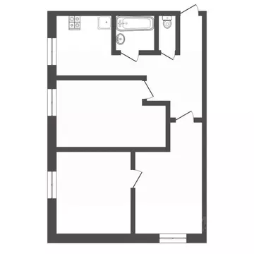 3-к кв. Тульская область, Тула Одоевское ш., 38 (53.2 м)