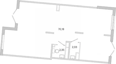 Помещение свободного назначения в Санкт-Петербург пос. Шушары, ул. ...