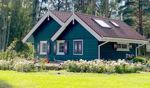 Дом в Ленинградская область, Выборгский район, Приморское городское ...