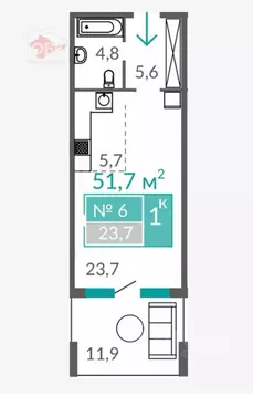 Помещение свободного назначения в Крым, Евпатория ул. Симферопольская, ...