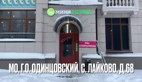 Торговая площадь в Московская область, Одинцовский городской округ, с. ...