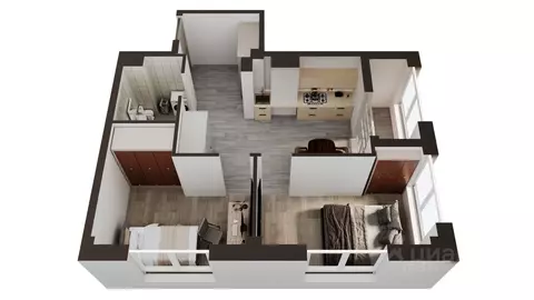 2-к кв. Сахалинская область, Анивский городской округ, с. Новотроицкое ...