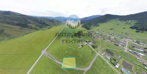 Участок в Алтай, Чемальский район, Элекмонарское с/пос, с. Элекмонар ...