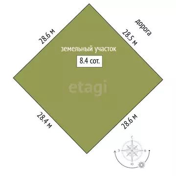 Участок в Тюменский муниципальный округ, Червишевское муниципальное ...