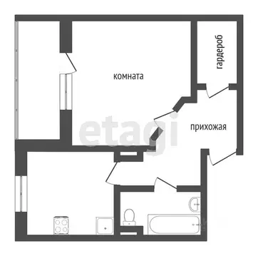 1-к кв. Тюменская область, Тобольск ул. 4-я Северная, 8 (40.4 м)