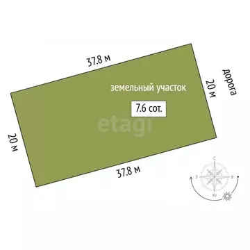 Участок в Тюменская область, Тюменский муниципальный округ, Садовые ...