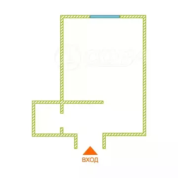 Студия Курганская область, Курган Заозерный жилрайон, 1-й мкр, ул. ...