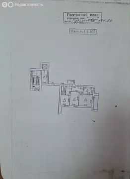 3-комнатная квартира: Краснодар, улица имени Тургенева, 191 (58.1 м)