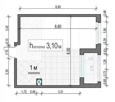 1-к кв. Московская область, Мытищи 17А мкр, Новое Медведково жилой ...