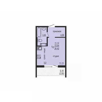 Студия Челябинская область, Челябинский городской округ, пос. Западный ...