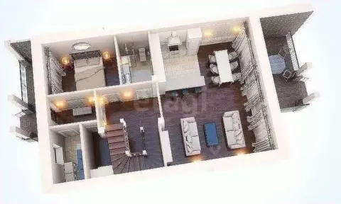 Таунхаус в Костромская область, Кострома Юбилейная ул., 30к4 (127 м)