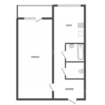 1-к кв. Воронежская область, Воронеж ул. Мордасовой, 13 (37.7 м)