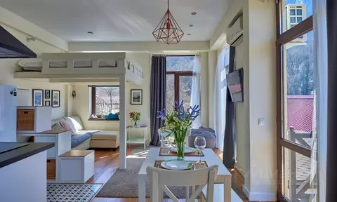 1-к кв. Краснодарский край, Сочи Красная Поляна пгт, ул. Вознесенская, ...