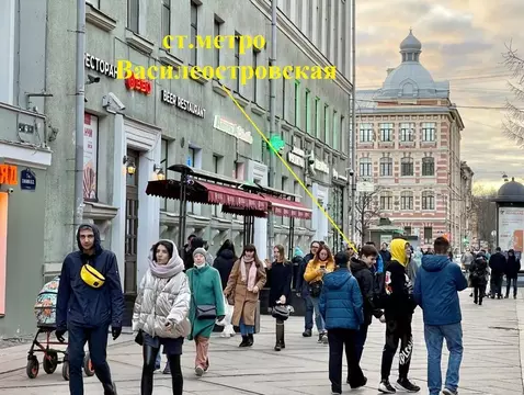 Помещение свободного назначения в Санкт-Петербург 7-я Васильевского ...