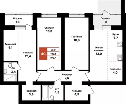 4-к кв. Башкортостан, Уфа Цветы Башкирии жилрайон, Цветы Башкирии ...