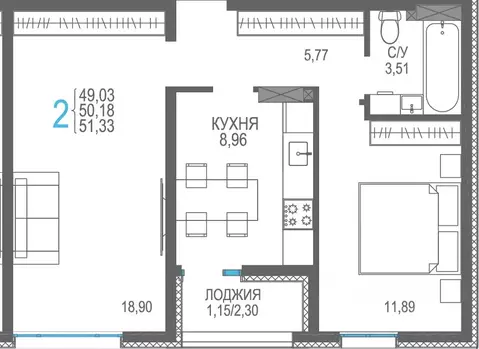 2-к кв. Крым, Сакский район, Лесновское с/пос, с. Прибрежное Розовое ...