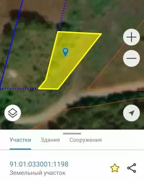 Участок в Севастополь с. Резервное, пер. Дружный (4.5 сот.)