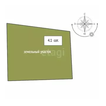 Участок в Свердловская область, Нижний Тагил Роща СНТ, ул. 4-я, 209 ...