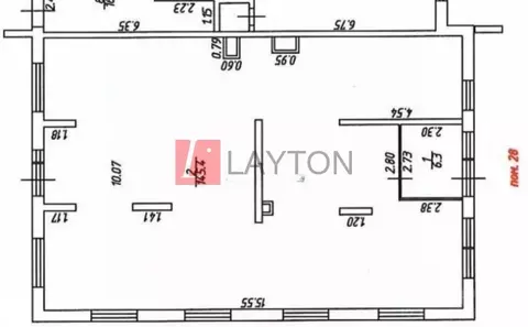 Торговая площадь в Москва Олонецкая ул., 4 (150 м)