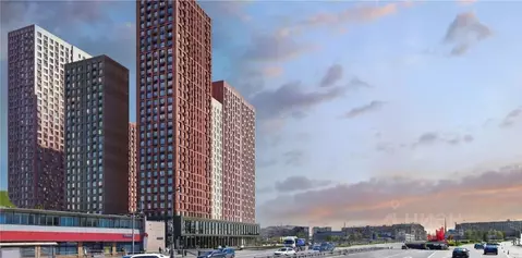 Студия Москва Билак Коломенское жилой комплекс (33.73 м)