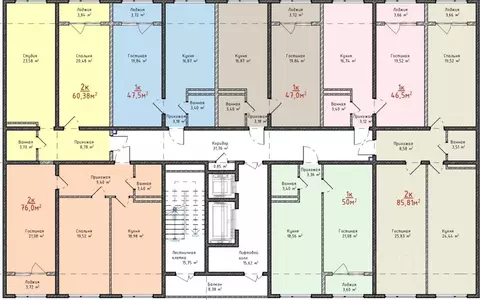 1-к кв. Дагестан, Махачкала ул. Московская, 133 (50.0 м)