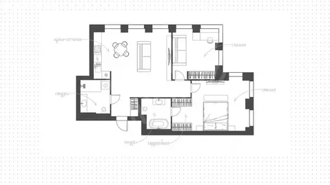 3-комнатная квартира: Москва, проспект Вернадского, 80 (77 м)