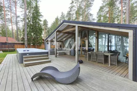 Дом в Ленинградская область, Всеволожский район, Куйвозовское с/пос, ...