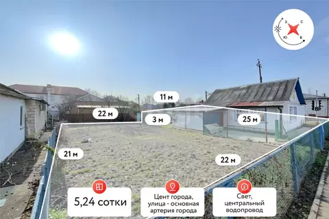 Участок в Краснодарский край, Славянск-на-Кубани ул. Ковтюха, 68 (5.24 ...