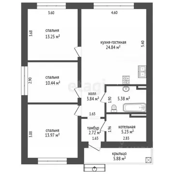 Дом в Ростовская область, Аксайский район, Рассветовское с/пос, пос. ...