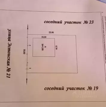 Участок в Краснодарский край, Краснодар Эстонская ул. (4.5 сот.)