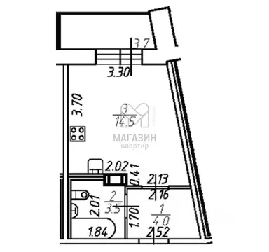Студия Ленинградская область, Всеволожский район, д. Новое Девяткино ...