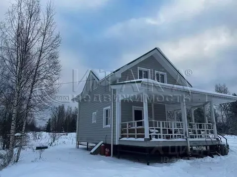 Дом в Ленинградская область, Выборгский район, Полянское с/пос, ...