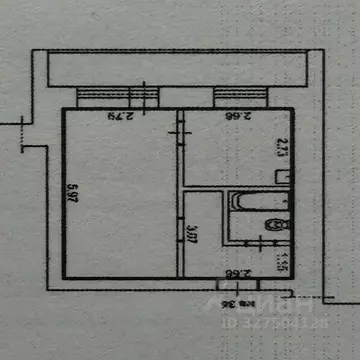 1-к кв. Томская область, Томск ул. Нахимова, 13Б (40.0 м)