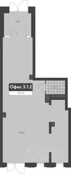 Офис в Свердловская область, Екатеринбург ул. Краснолесья, 94с2 (86 м)