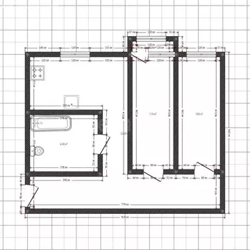 2-комнатная квартира: Ангарск, 11-й микрорайон, 7 (47 м)