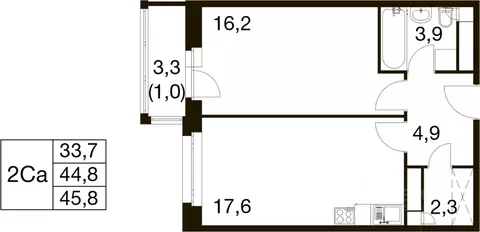 1-к кв. Московская область, Балашиха Гагарина мкр, ул. Проектная, 4 ...