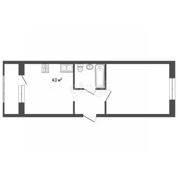 1-к кв. Ямало-Ненецкий АО, Ноябрьск ул. 8 Марта, 10 (36.8 м)