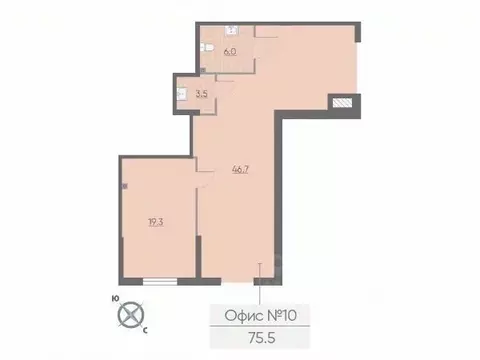 Помещение свободного назначения в Санкт-Петербург Октябрьская наб., 40 ...