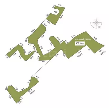 Участок в станица Азовская, КП Курорт Собер-Баш (403.9 м)