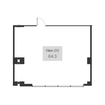 Офис в Краснодарский край, Краснодар Российская ул., 93А (64 м)