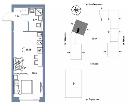 Студия Свердловская область, Екатеринбург муниципальное образование, ...