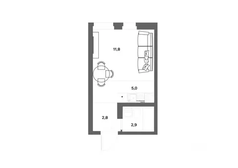 Студия Ленинградская область, Всеволожский район, д. Новое Девяткино ...
