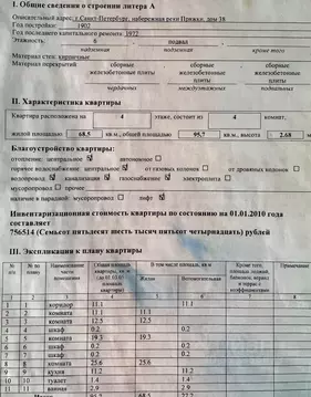 4-к кв. Санкт-Петербург наб. Реки Пряжки, 38 (96.0 м)
