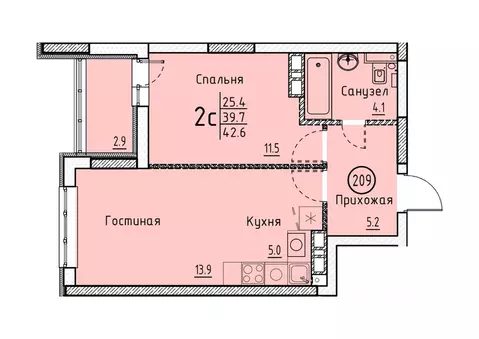 Свободной планировки кв. Саратовская область, Энгельс ул. Марины ...
