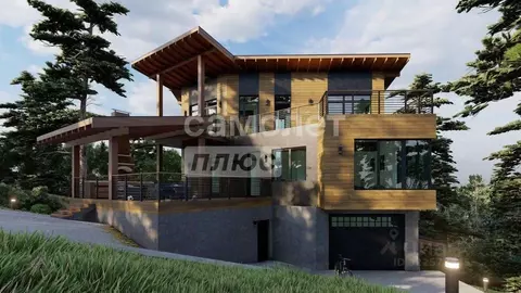 Коттедж в Челябинская область, Миасский городской округ, пос. Тургояк ...