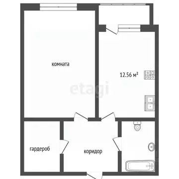 1-к кв. Ярославская область, Ярославль Балтийская ул., 3 (44.5 м)