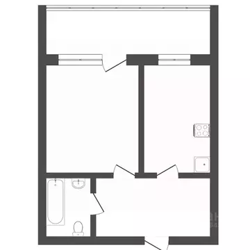 1-к кв. Пермский край, Пермь ул. Тургенева, 35Б (34.2 м)