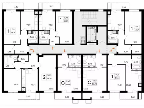 1-к кв. Крым, Симферопольский район, Гвардейское пгт, Республика жилой ...